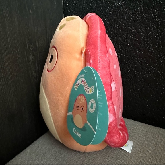 8” 🐢 Caine The Turtle FTM Squishmallows NWT - Picture 2 of 5
